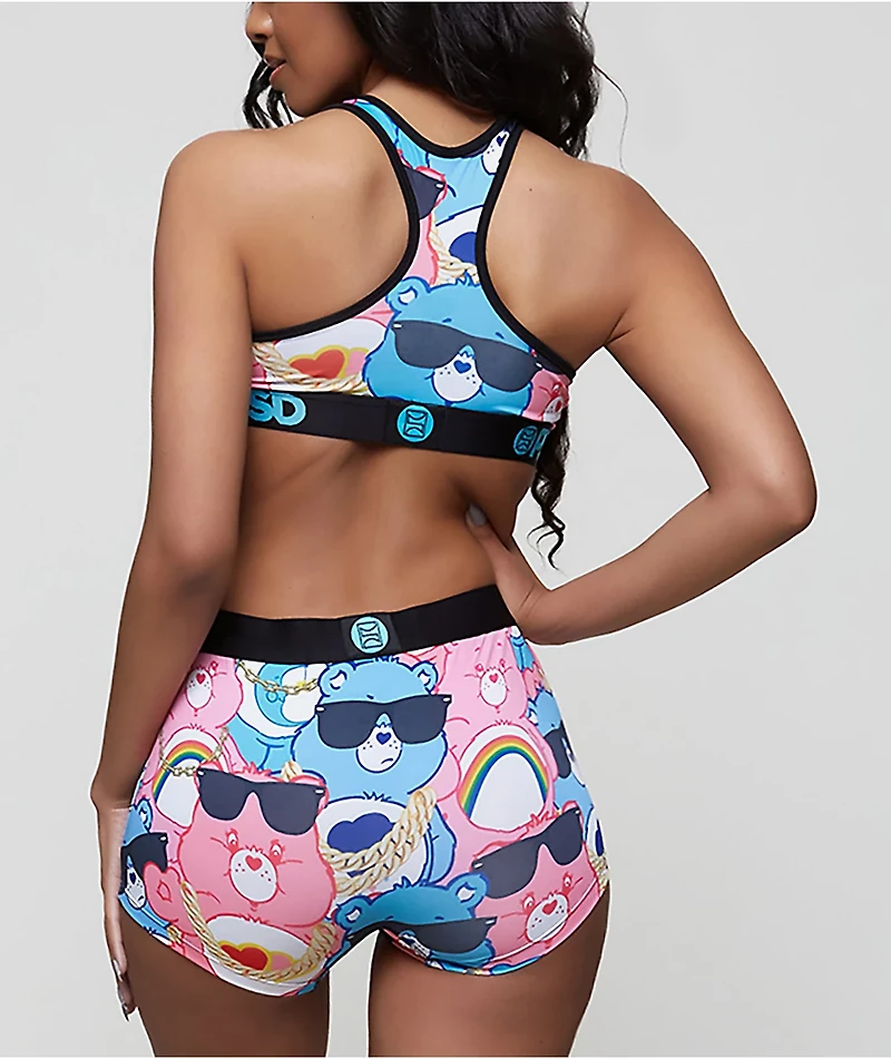 PSD Don't Care Bears Sports Bra