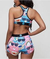 PSD Don't Care Bears Sports Bra