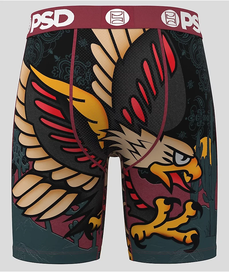 PSD Eagle Soar Black Boxer Briefs