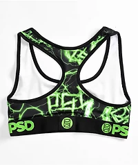 PSD Electricity Black Sports Bra