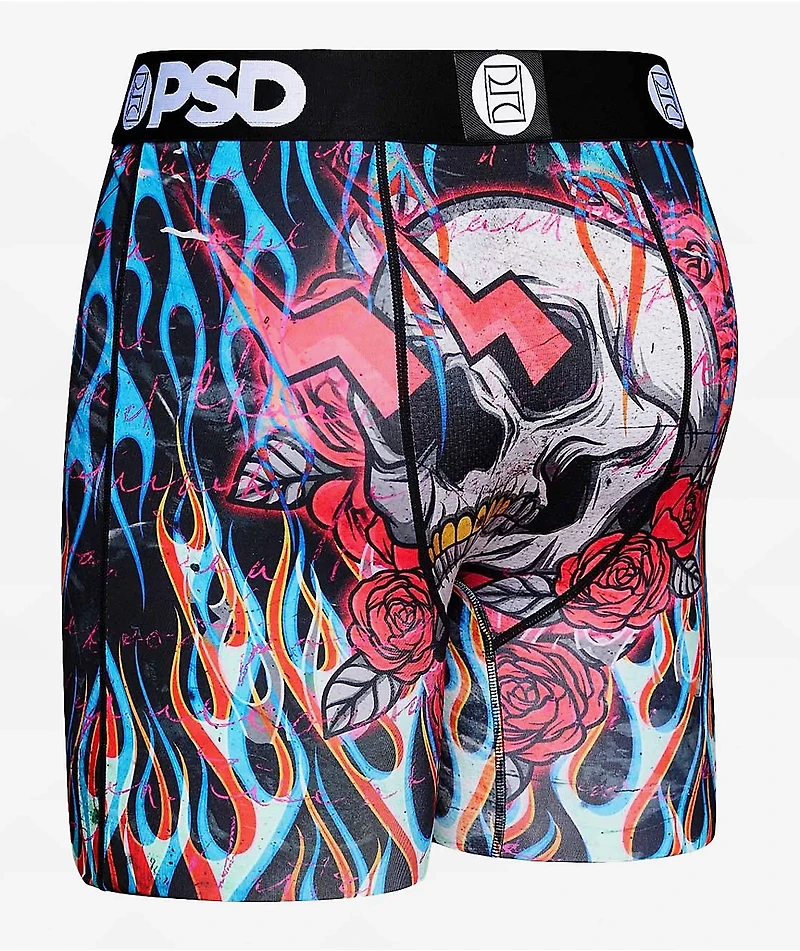 PSD Flames N Bones Boxer Briefs