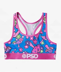 PSD Groovy Shroom Pink Sports Bra