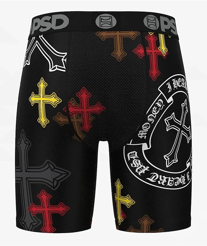 PSD Hearts Black Boxer Briefs