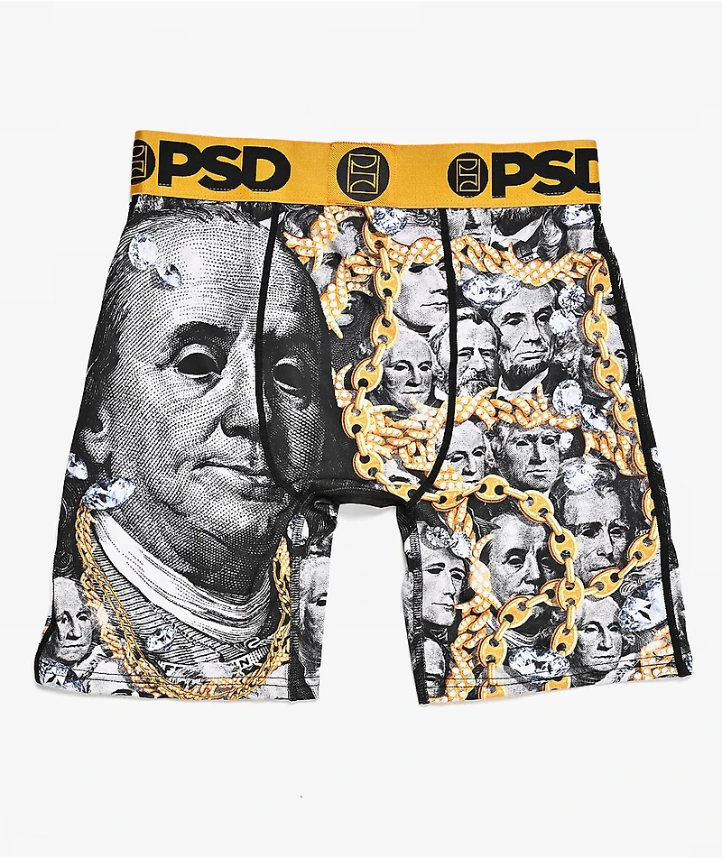 PSD High Rollers Grey Boxers Briefs