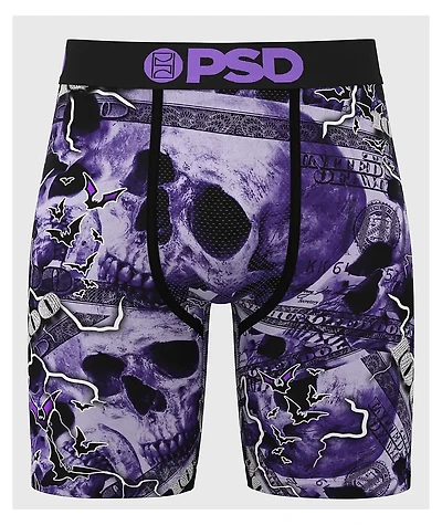 PSD Hollow Bills Purple Boxer Briefs