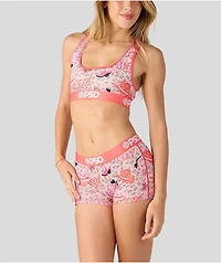 PSD Howdy Love Pink Boyshort Underwear