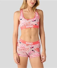 PSD Howdy Love Pink Sports Bra