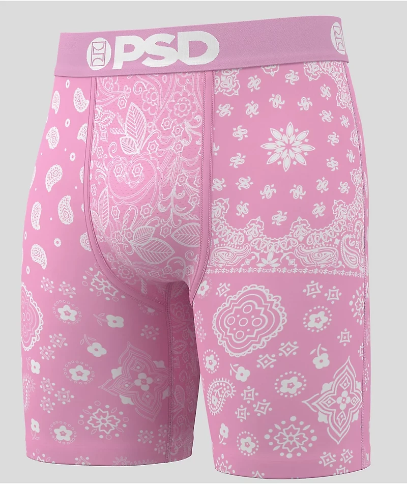 PSD Hype Bandana Pink Boxer Briefs