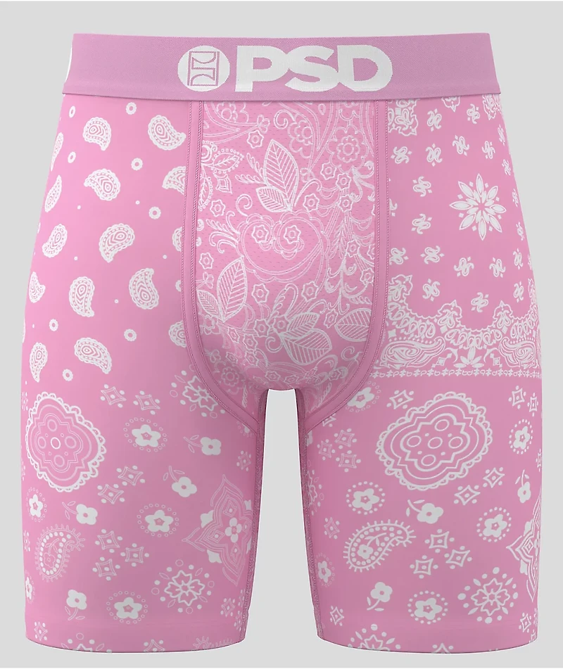PSD Hype Bandana Pink Boxer Briefs
