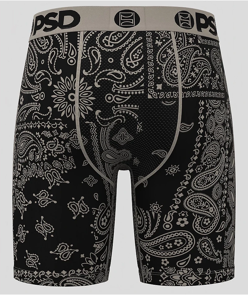 PSD Khaki Paisley Boxer Briefs