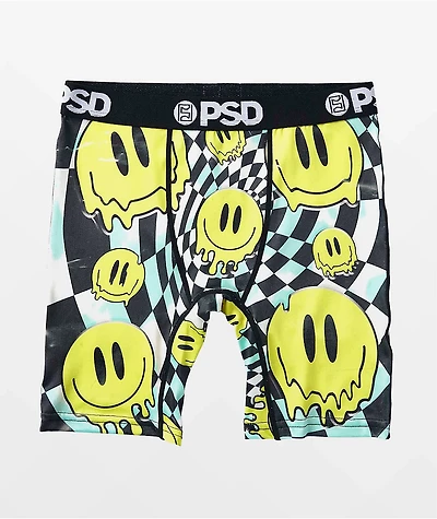 PSD Kids Checkered Smile Boxer Briefs
