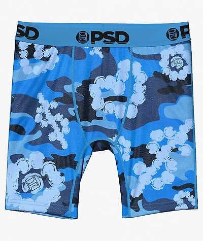 PSD Kids Cloud Ops Blue Boxer Briefs