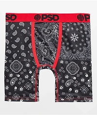 PSD Kids Hype Bandana Black Boxer Briefs