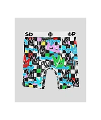 PSD Kids King Check Boxer Briefs