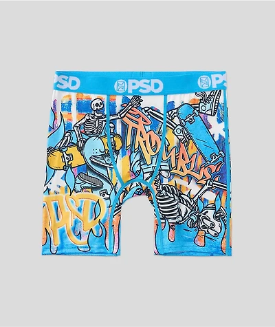PSD Kids Skater Blue Boxer Briefs