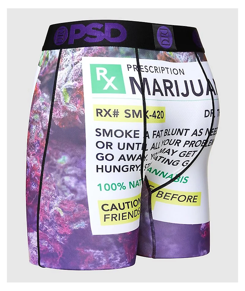 PSD MJ Prescription White & Purple Boxer Briefs