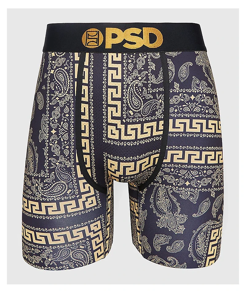 PSD Meander Lux Gold Boxer Briefs