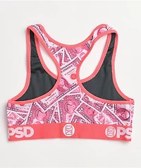 PSD Pink Dollars Sports Bra