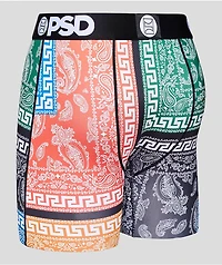 PSD Rich Meander Lux Black Boxer Briefs