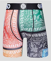 PSD Rich Meander Lux Black Boxer Briefs