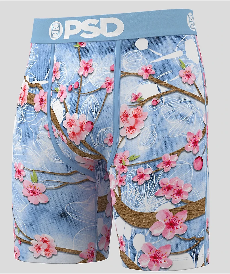 PSD Sakura Season Blue Boxer Briefs