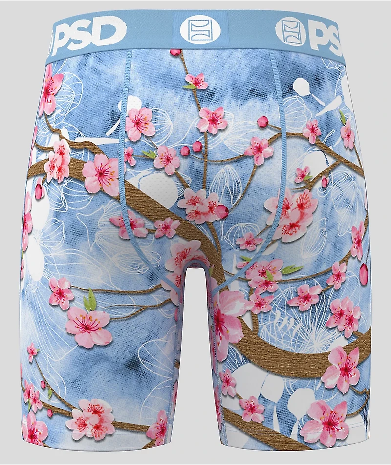 PSD Sakura Season Blue Boxer Briefs
