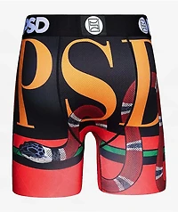 PSD Serpent Black Boxer Briefs