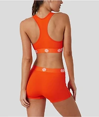 PSD Solid Tangerine Boyshort Underwear
