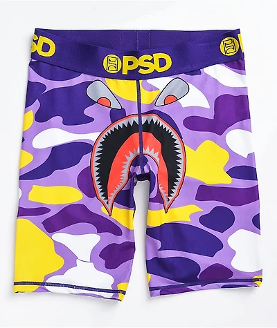 PSD Warface Purple Camo Bike Shorts