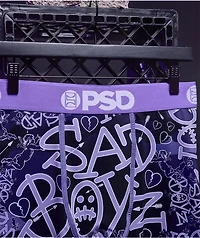 PSD x $AD BOYZ by Junior H Purple Heart Boxer Briefs