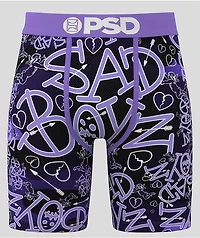 PSD x $AD BOYZ by Junior H Purple Heart Boxer Briefs