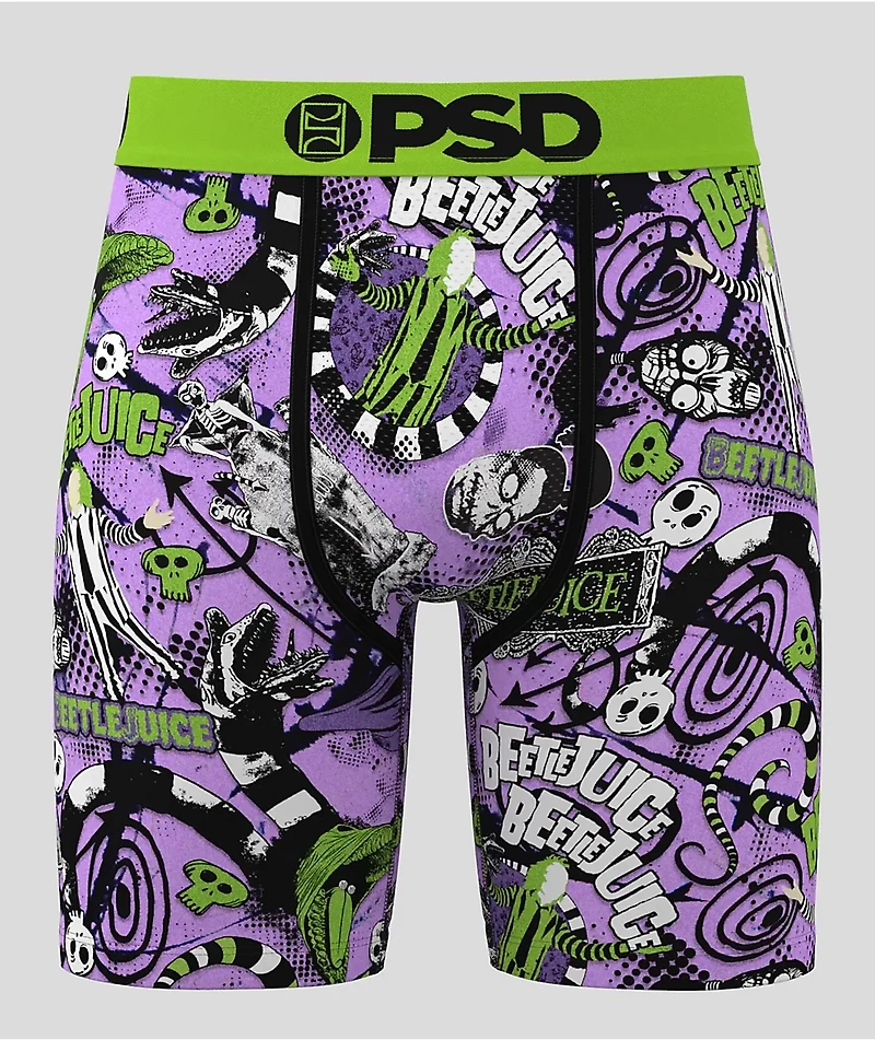PSD x Beetlejuice Green Boxer Briefs