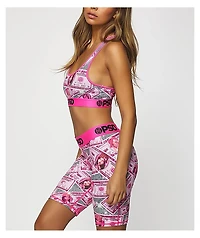 PSD x Bratz Billz Pink Bike Shorts