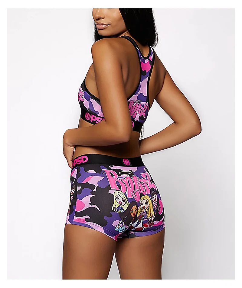 PSD x Bratz Purple Camo Sports Bra