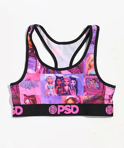 PSD x Bratz Vibez Black Sports Bra