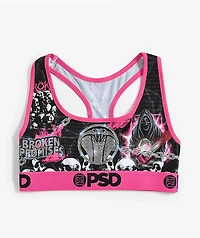 PSD x Broken Promises Chainsaw Sports Bra