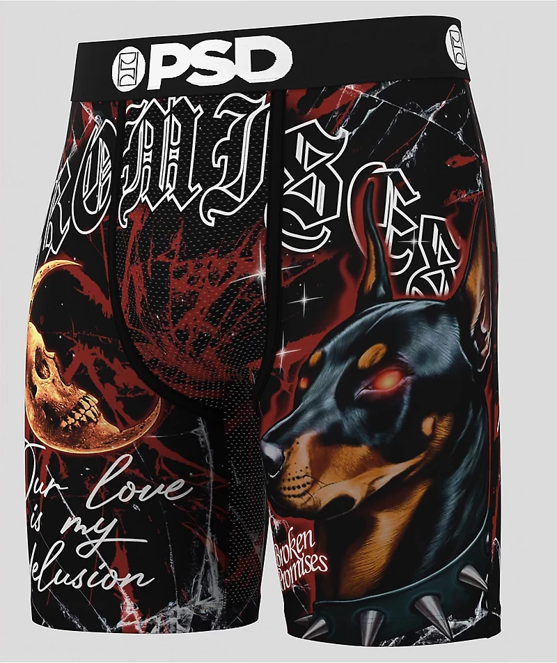 PSD x Broken Promises Delusion Black Boxer Briefs