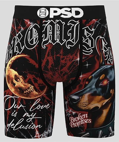 PSD x Broken Promises Delusion Black Boxer Briefs
