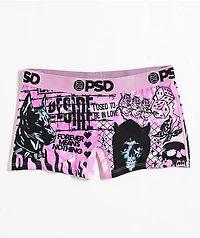 PSD x Broken Promises Holo Promises Pink Boyshort Underwear
