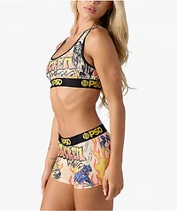 PSD x Broken Promises Lust Scorpion Beige Boyshort Underwear