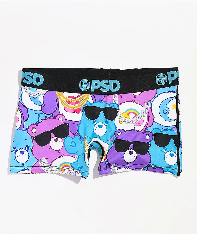 PSD x Care Bears Flair Blue & Purple Boyshorts