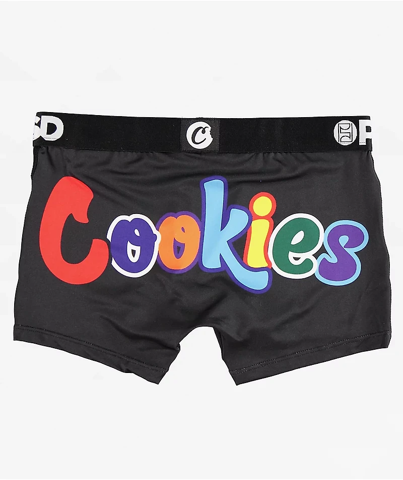 PSD x Cookies Black Boyshort Underwear