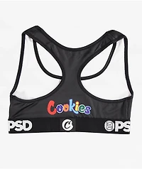 PSD x Cookies Black Sports Bra