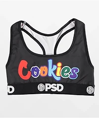 PSD x Cookies Black Sports Bra