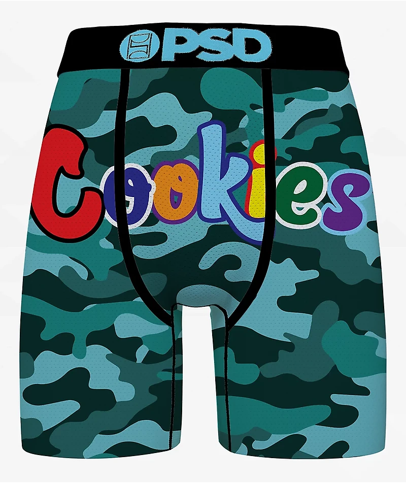 PSD x Cookies Blue Camo Boxer Briefs