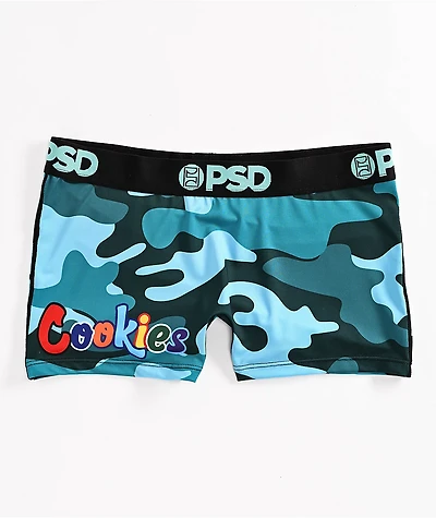 PSD x Cookies Blue Camo Boyshort Underwear