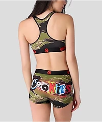 PSD x Cookies Ransom Camo Sports Bra