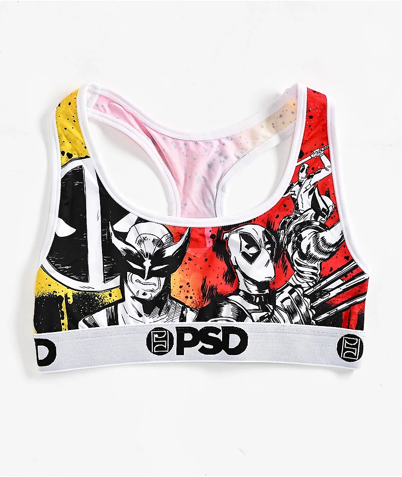 PSD x Deadpool Wolverine And Holy Snikt! Sports Bra