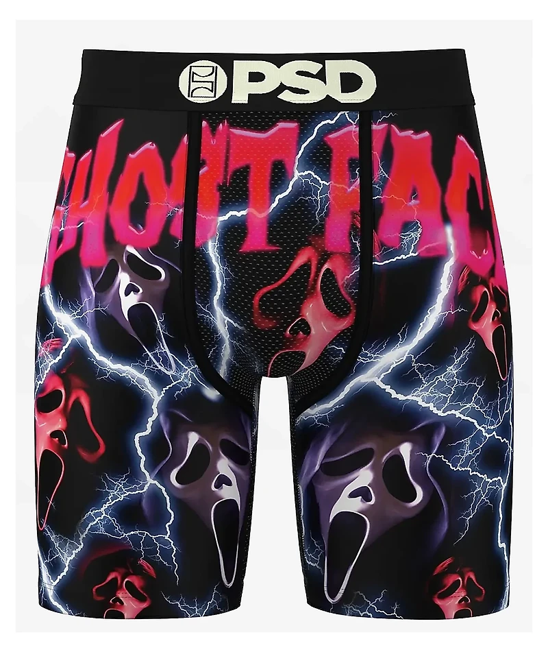 PSD x Ghostface Kids Hype Black Boxer Briefs
