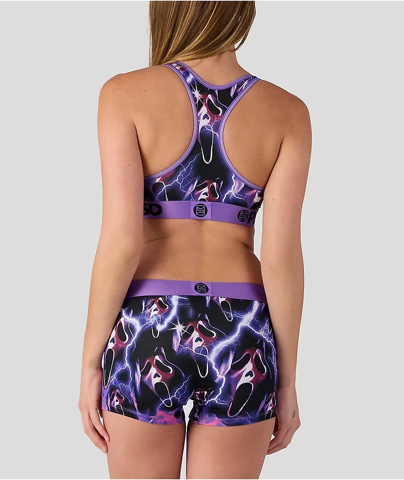 PSD x Ghostface Purple Boyshort Underwear